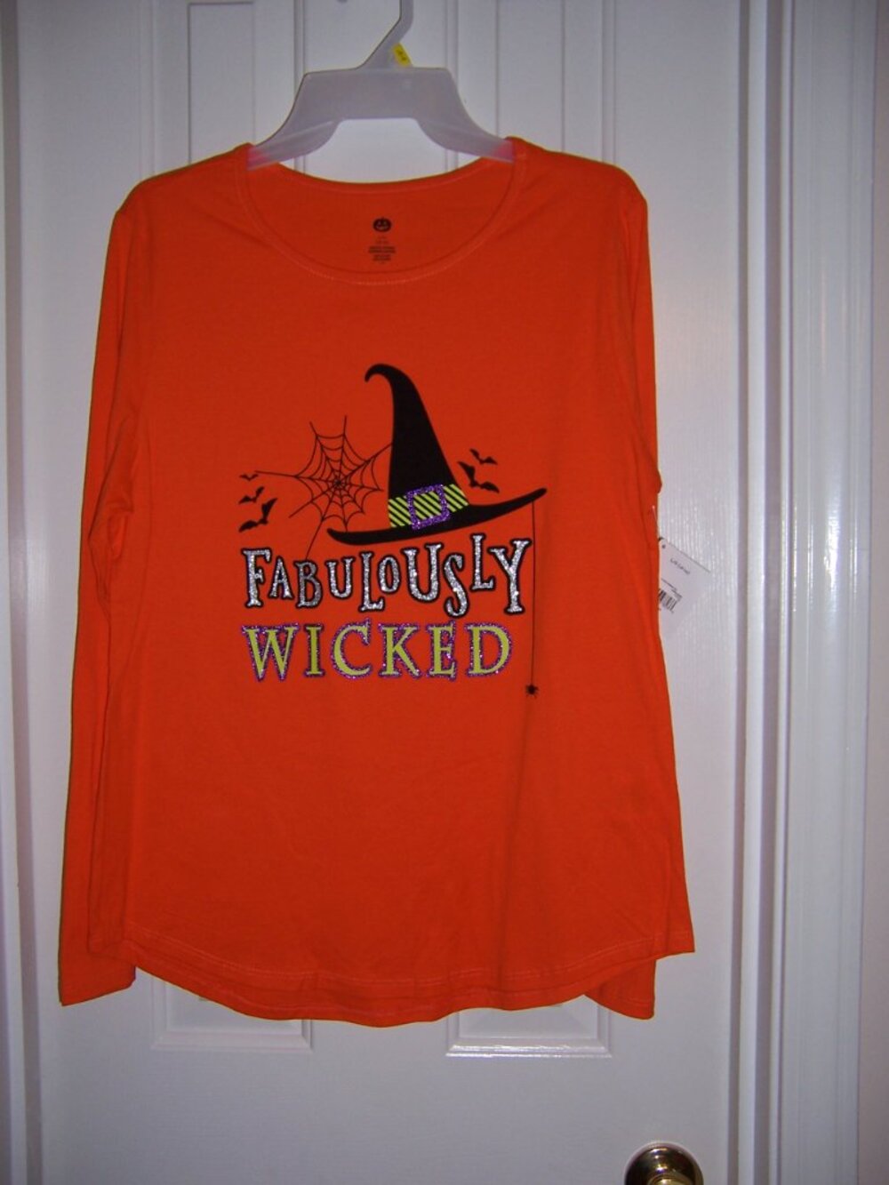 Halloween long-sleeve t-shirt, M, NWT